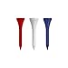 IZZO Golf Wood Golf Tees, 1.75 Inch, Red/White/Blue (Pack of 200)