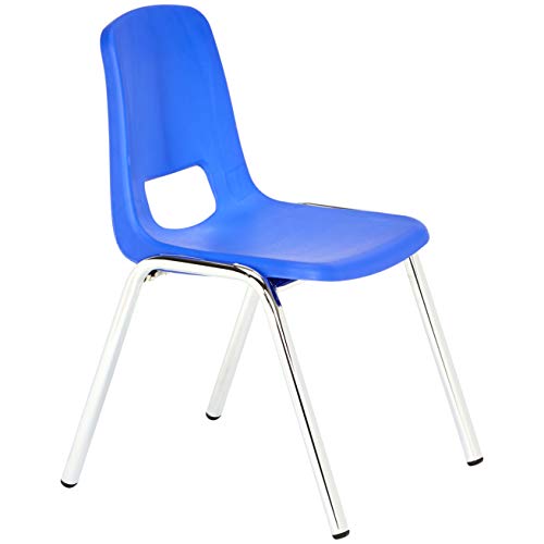 Amazon Basics School Stackable Chair, 12Inch Seat Height 6Pack