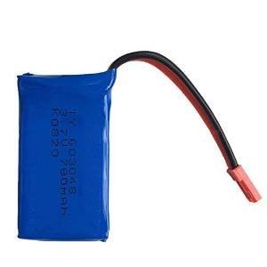 YUNIQUE GREEN-CLEAN-POWER - Rechargeable Lipo Battery 3.7V 780mAh for Drone | Compatible with Wltoys V636 V686, JJRC V686 | Optimized Performance | 58 x 33,5 x 12 mm | Blue