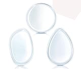 Makeup Silicone Sponge-Beauty Blender for BB Cream/ CC Cream/ Air Cushion/ Liquid Foundation/ Blush Highlighter/ Concealer (Heart + Drop)