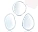 Makeup Silicone Sponge-Beauty Blender for BB Cream/ CC Cream/ Air Cushion/ Liquid Foundation/ Blush Highlighter/ Concealer (Heart + Drop)