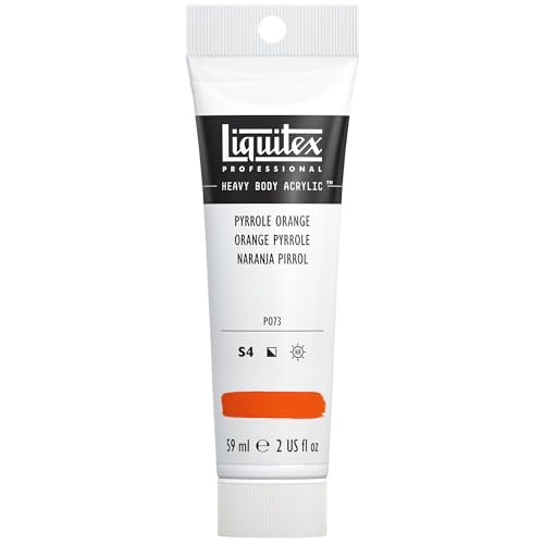 Liquitex Heavy Body Acrylic Paint 59ml Tube Pyrrole Orange Series 4