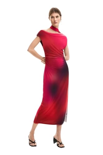 Desigual Sleeveless Dress from The Women's Collection, Pink, L at Amazon