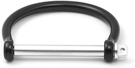 BIJOUONE Classic Two-Tone Screw Cuff Bracelet Black/Silver