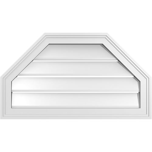 Signature Urethane GVSOT28X1602SF Octagonal Top Brickmould Frame, Primed Tan Si…