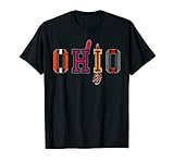 OHIO Sports Forever Vintage Cleveland & Columbus Fan Gift T