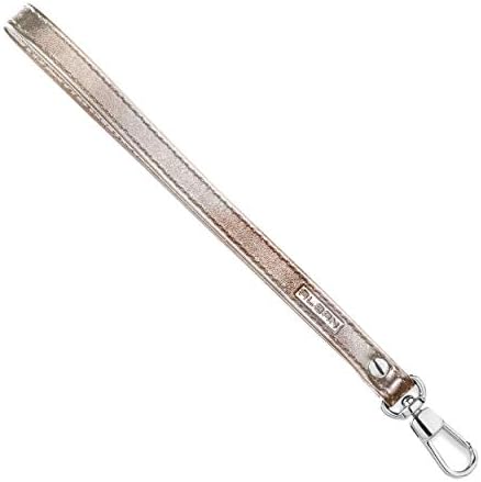 Alban Leather Wrist Strap for Wallet Clutch Wristlet Purse Keys Keychain
