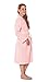 Kids Spa Party, Flower Girl Waffle Kimono Robe (Medium, Blush)