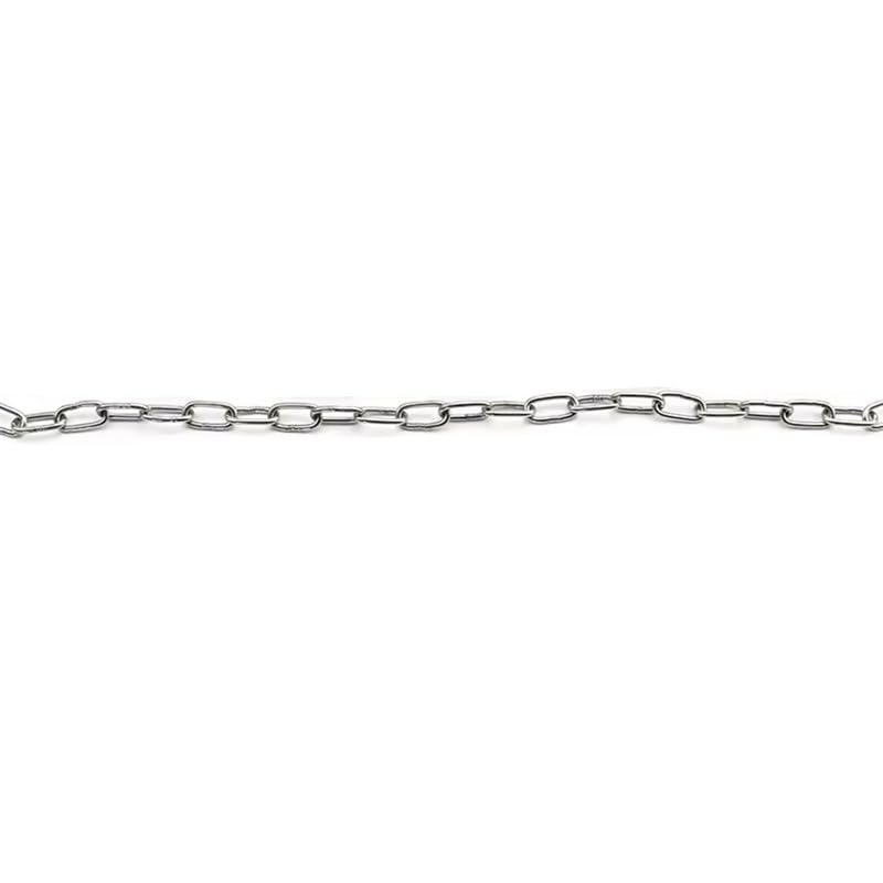 2 Meter Stainless Steel Chain 2mm Heavy Duty Link Chain for Fence Gates Garage Doors