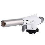 [NEW VERSION] COPARK Professional Cooking Camping Gas Torch -Perfect Food Torch for Creme Brulee - Welding Fire Maker Lighter Butane Burner Flame Gun