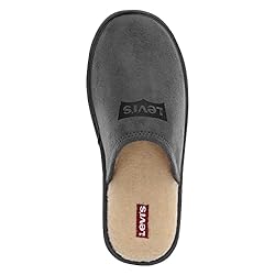 Levi's Mens Milton 2 Microsuede Scuff House Shoe