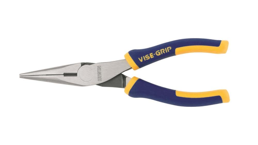 IRWIN Vise-Grip Pliers, Long Nose Pliers, 6 Inch, for Heavy Duty Cutting and Bending (2078216)