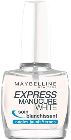 Maybelline New York Express Manucure White Soin Blanchissant Pour Ongles Jaunes
