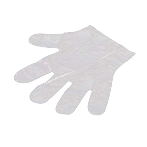 WONdere Plastic Disposable Gloves Restaurant Home Service Catering Hygiene 200/300/400pcs (300pcs)