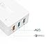 Quick Charge 2.0 AUKEY 3-Port USB Wall Charger with Micro-USB Cable for Galaxy S8/S7/S6/Edge/Plus, Note 4/5, LG G4, Nexus 6, iPhone, iPad & More | Qualcomm Certified