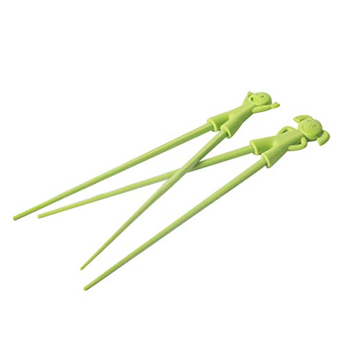 6 Pcs Training Chopsticks, Easy To Use Safe And Non-Toxic Fun Helper, For Kids Beginners Baby, 3 Color