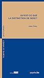 Qu'est-ce que la disctinction de sexe ? by 