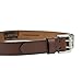 Levi's Men's Double Prong Casual Belt, Brown Rivets, 32