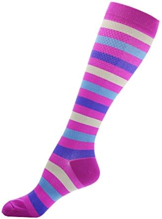 Compression Socks Women & Men (1/3/7 Pairs) - 20-30mmHg Compression Stockings Best for Running, Medical, Travel