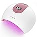 Liberex UV Nail Lamp - LED Nail Dryer, Professional Curing Light with Smart Sensor, LCD Display, 4 Timer Settings for all Fingernail & Toenail Gel Nail Polish