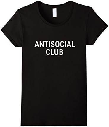 Womens Antisocial club shirts Small Black