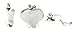 Basic Spirit Mini Pewter Angel Figurine 3 pc Set w/Velveteen Pouch