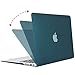 MOSISO Compatible with MacBook Air 13 inch Case Old Version 2010-2017 Release (Models: A1466 & A1369), Plastic Hard Shell Case & Keyboard Cover Skin, Deep Teal