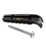 SteakChamp The Ultimate Steak Thermometer, 3 Color, Black, 3rd Generation