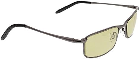 Driving Glasses with Drivewear Polarized Transition Glasses - This Stylish Trendy Frame with Stainless Steel Temples, Comfortable Adjustable Nose Pads and Spring Hinges. Size - 49-18-140