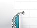 Zenna Home NeverRust Aluminum Curved Shower Curtain Rod, 44 to 72 Inches, Chrome
