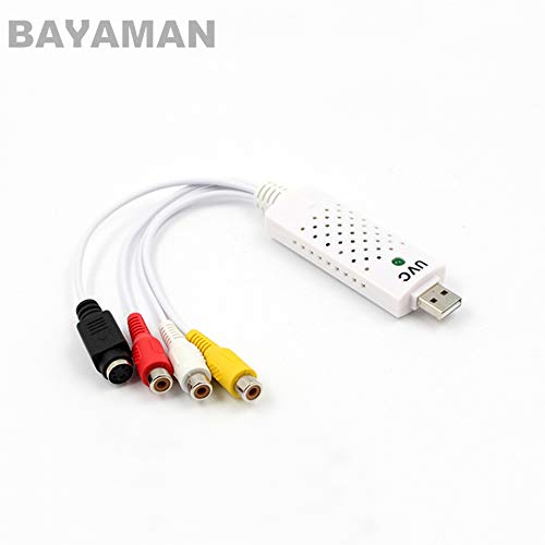 Accessories 1set UVC USB 2.0Video & Audio Card Adapter 90degree USB Cable for RC Multicopter Drones - (Color: White) - Thumbnail 3