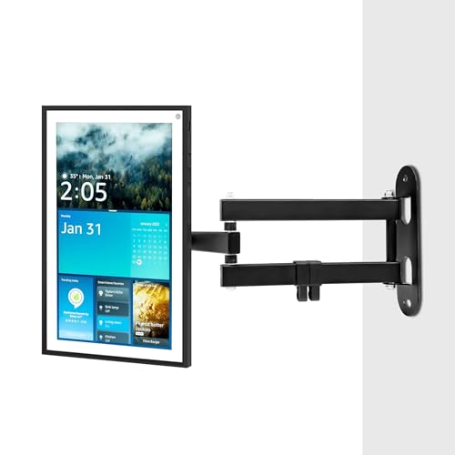 UBeesize Wall Mount for Echo Show 21 and Echo Show 15, Full-Motion Extendable 3…