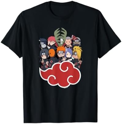 Amazon.com: Naruto Shippuden The Akatsuki T-Shirt : Clothing