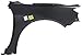 CPP Front Driver Side Primed Fender Replacement for 2008-2011 Subaru Impreza