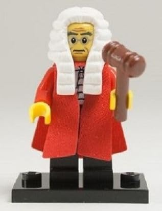 Lego 71000 - Mini judge collectable figure - Series 9