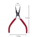 Microworld 3D Model Puzzle Tools, 2Pcs/Set Mini Flat Nose Plier Nipper Tool for DIY 3D Metal Model Kit Jigsaw Metal Earth Assembling, Metal Sheet Puzzles Tools