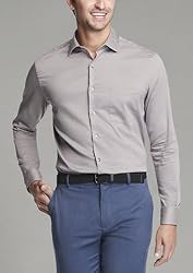 Van Heusen Men's Size Fit Dress Shirt Stain Shield