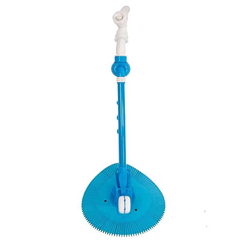 SHUTAO Auto Swimming Pool Cleaner with 10pcs Durable Hose Blue