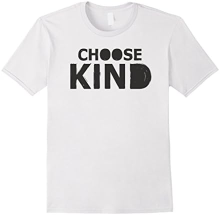 Mens Choose Kind anti-bullying message t-shirt 3XL White