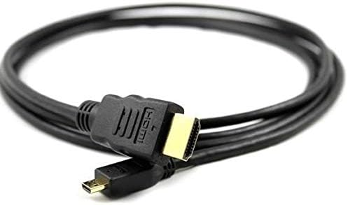 DragonTrading Micro HDMI to HDMI Cable Compatible with Cameras Listed Below, Gold