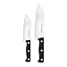 HENCKELS EverSharp Pro Asian Knife Set, 2-piece, Black/Stainless Steel