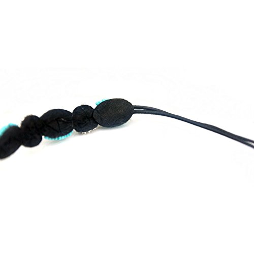 AKOAK Fashion Retro Style Handmade Crystal Rhinestone Beads Elastic Headband Hair Band Women Girls Hair Jewelry Accessories#4