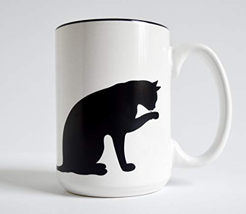 Cat and Paw Mug