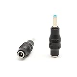 Onite 2 PCS Female 5.5x2.5mm to Male 4.5x3.0mm Adapter Converter Tip for HP Stream 11 13 14, Pavilion Envy Elitebook Dell Latitude Inspiron XPS Precision to Asus, Vivobook Toshiba Satellite