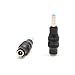 Onite 2 PCS DC Plug Tips Female Connectors to Male Jack for HP Stream 11 13 14, Pavilion Envy Elitebook, (5.5x2.1mm to 4.5x3.0mm)