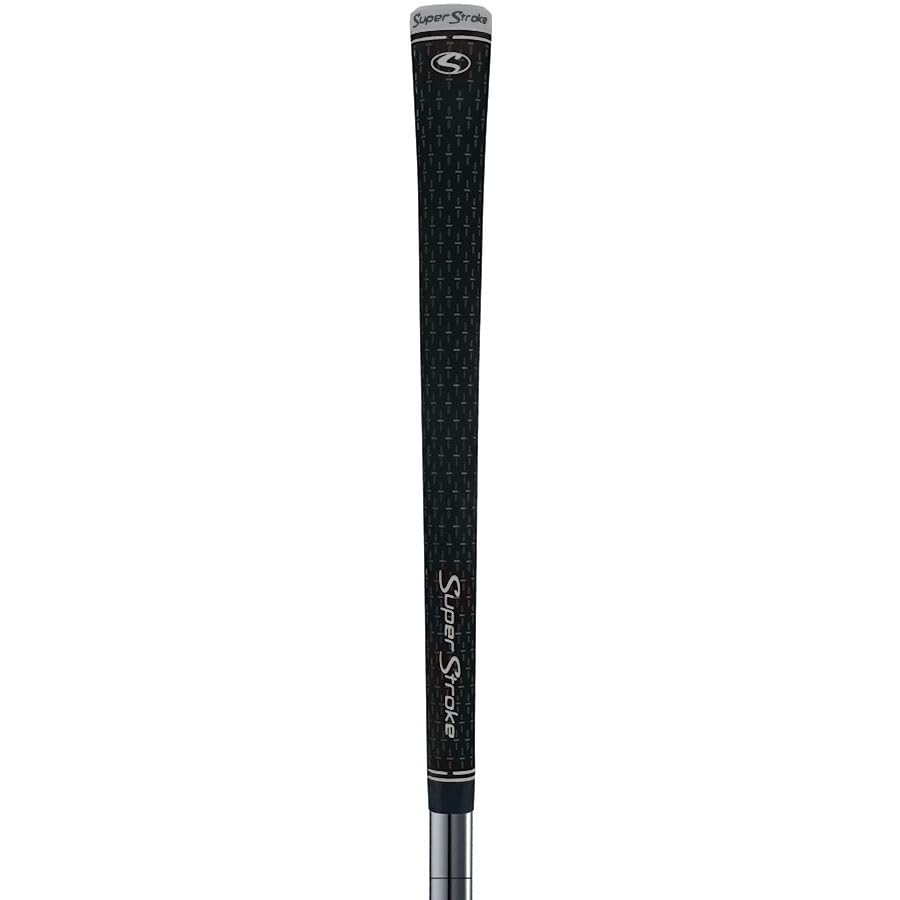 Superstroke S Tech Standard Golf Club Grip Black with White Cap