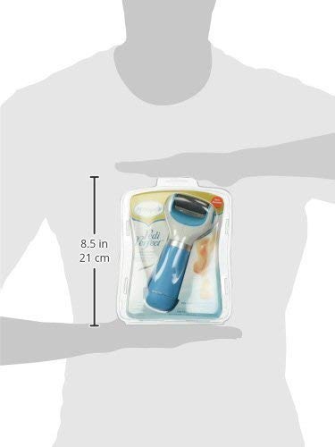 Amope Pedi Perfect Electronic Foot File - Regular Coarse, Blue