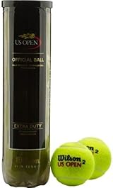 Wilson Unisex Extra Duty Us Open XD Tennis Balls 4 Pack Yellow view 3