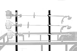 Pack'em Lockable 3 Place Trimmer Rack for Open Trailers