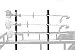 Pack'em Lockable 3 Place Trimmer Rack for Open Trailers primary